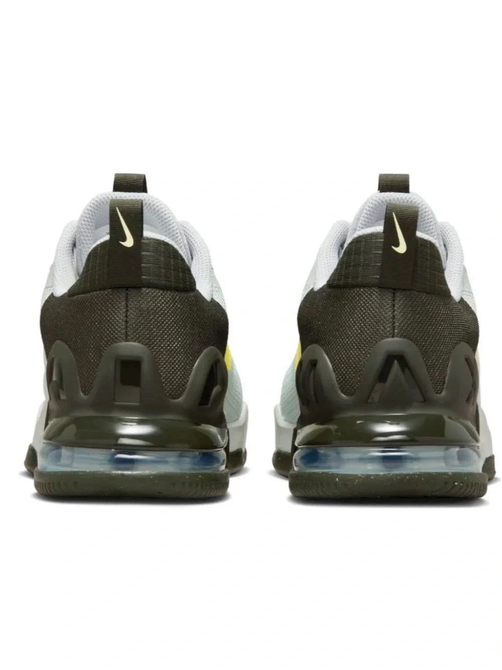 Nike Men’s Sneakers - White and Yellow